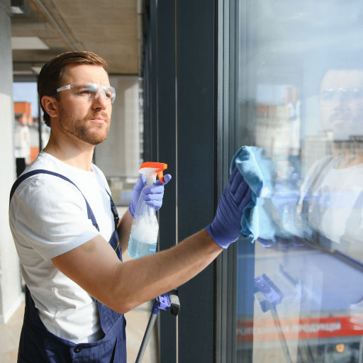 Glasreinigung von Gewerbeobjekten