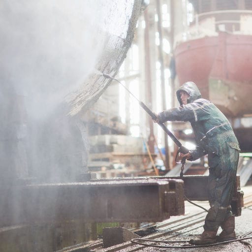Kesselreinigung & Arbeiten am Hafen